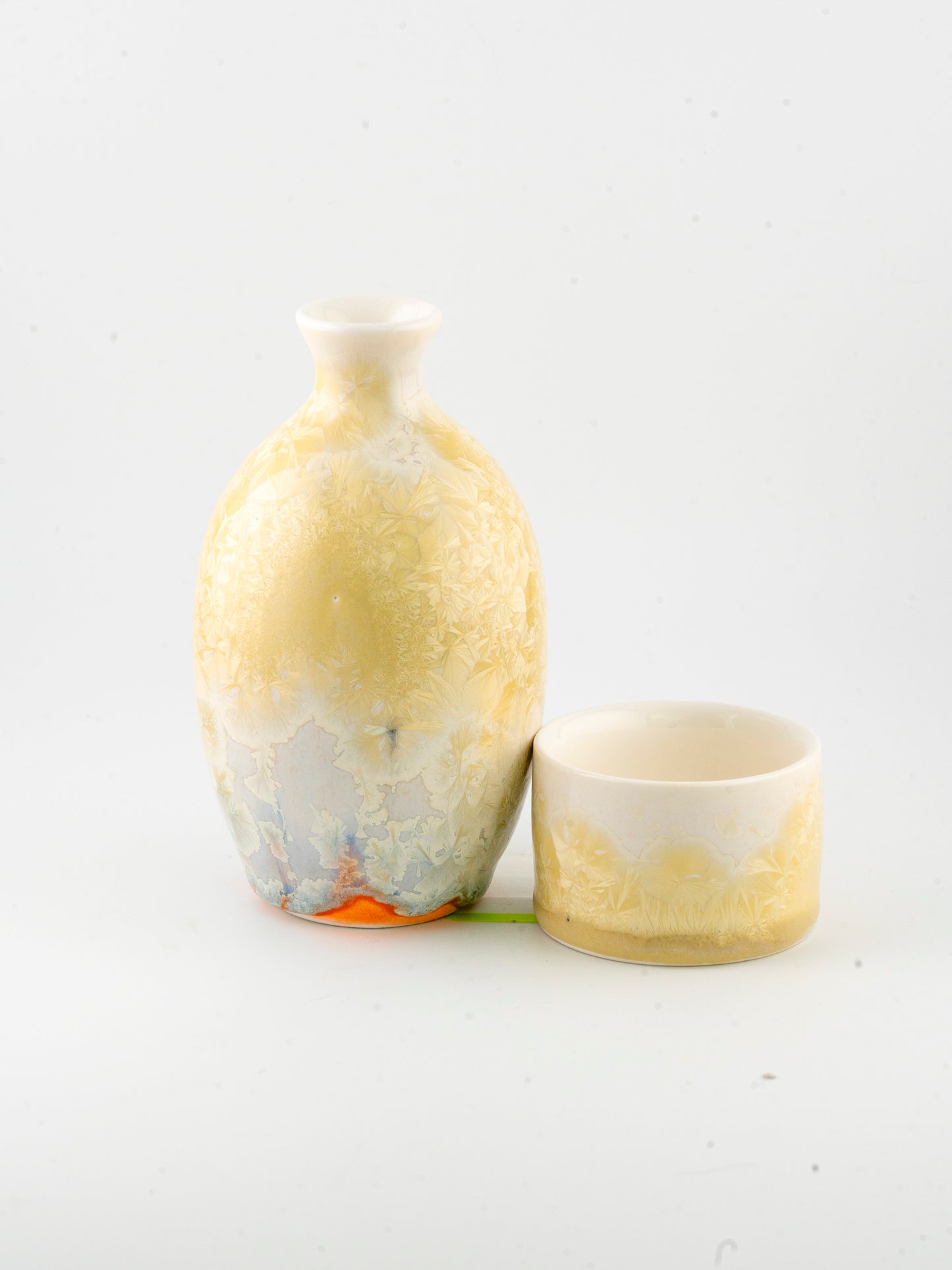 SECONDS_Sake Bottle -  Crystalline Glazed