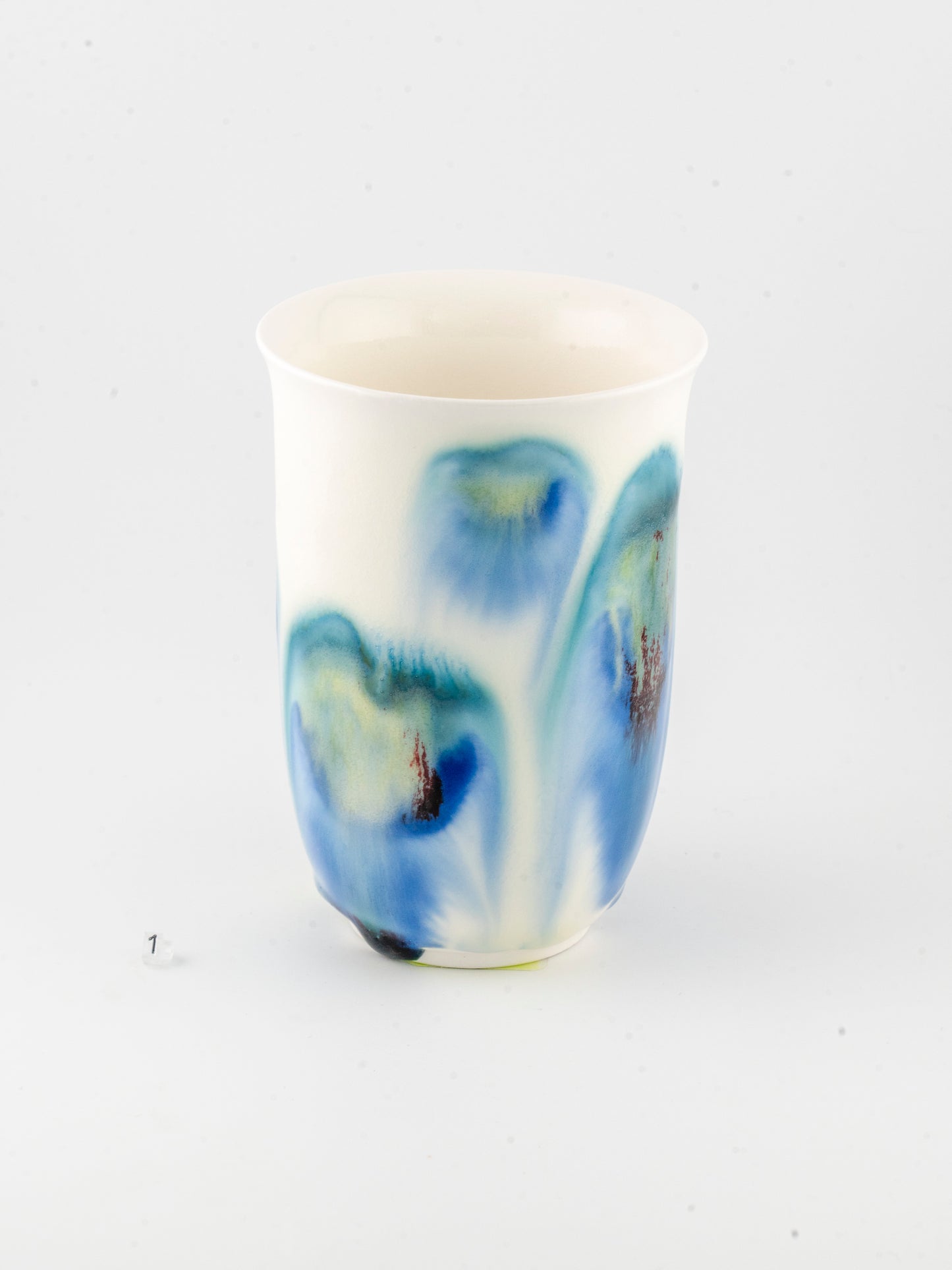 9oz Ceramic Tumbler _ “水中月” #1