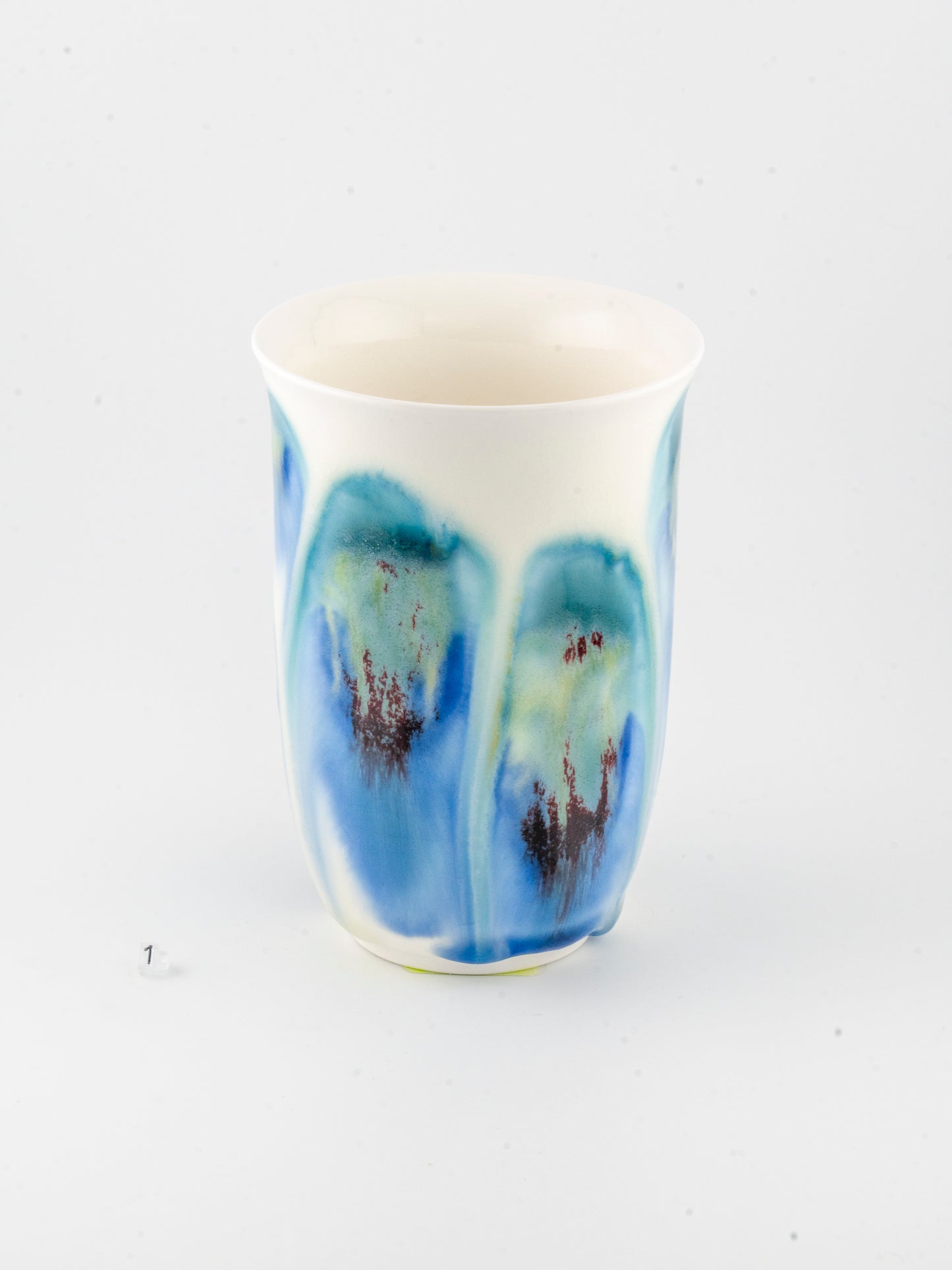 9oz Ceramic Tumbler _ “水中月” #1