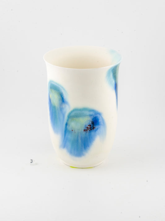 9oz Ceramic Tumbler _ “水中月” #3